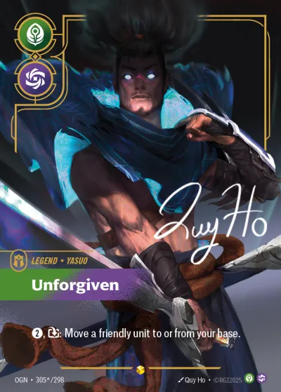 Yasuo, Unforgiven