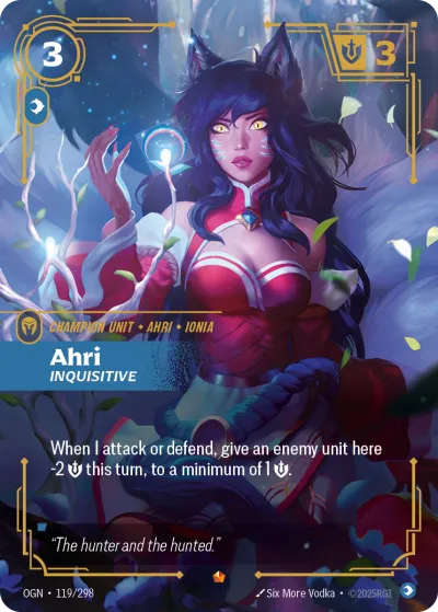 Ahri, Inquisitive