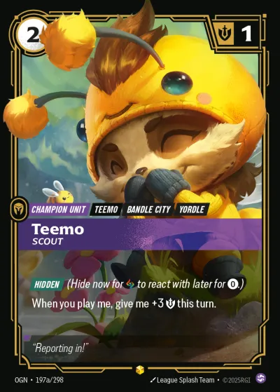 Teemo, Scout