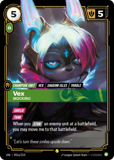 Vex, Mocking