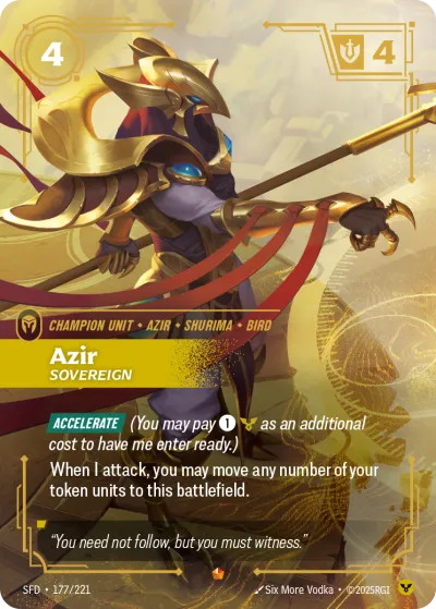 Azir, Sovereign