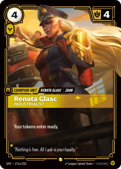 Renata Glasc, Industrialist