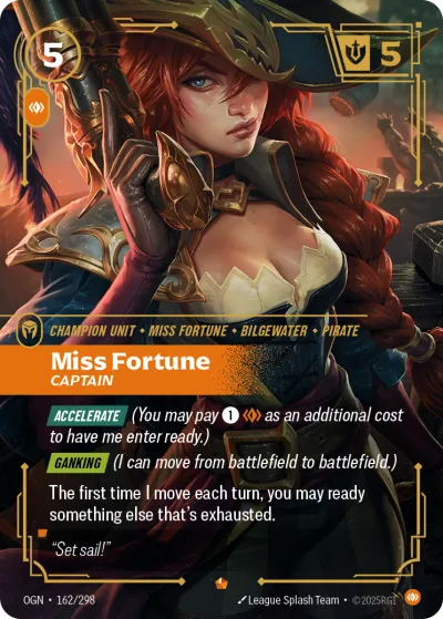 Miss Fortune, Captain