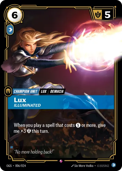 Lux, Illuminated