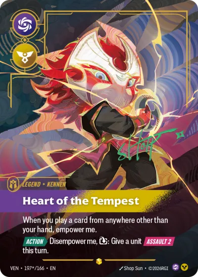Heart of the Tempest - Riftbound TCG card