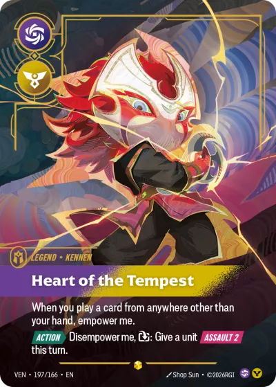 Heart of the Tempest - Riftbound TCG card