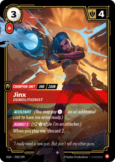 Jinx, Demolitionist