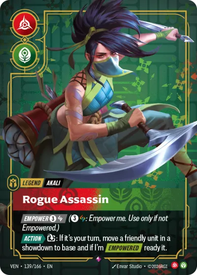 Rogue Assassin - Riftbound TCG card