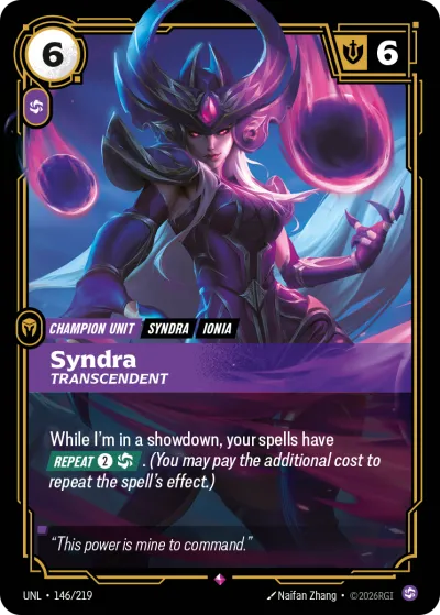 Syndra, Transcendent