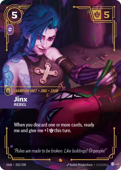 Jinx, Rebel