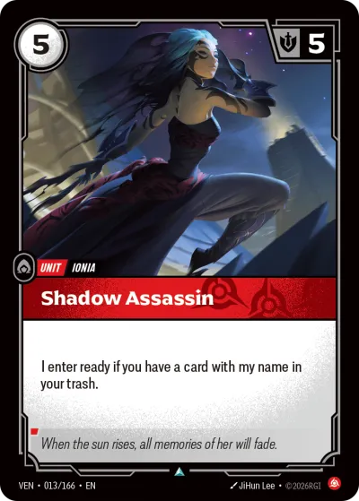 Shadow Assassin - Riftbound TCG card