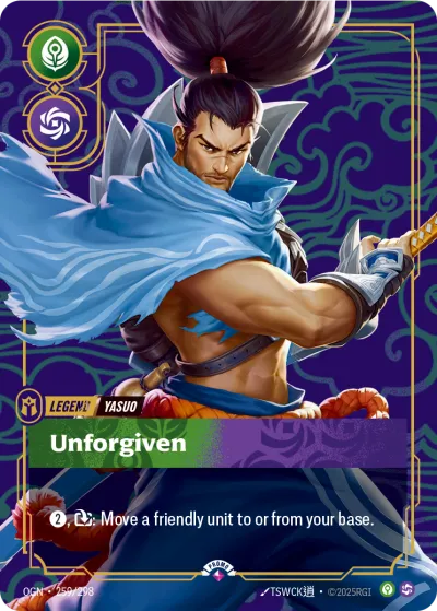 Yasuo, Unforgiven