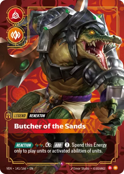 Butcher of the Sands - Riftbound TCG card