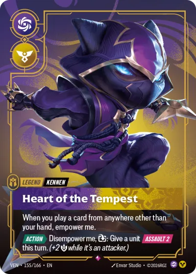 Heart of the Tempest - Riftbound TCG card