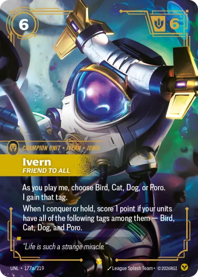 Ivern, Friend to All - Riftbound TCG card