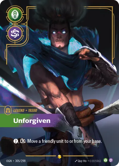 Yasuo, Unforgiven