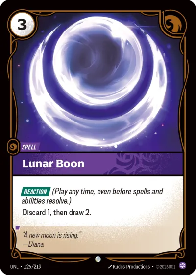 Lunar Boon