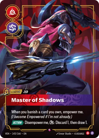 Master of Shadows - Riftbound TCG card