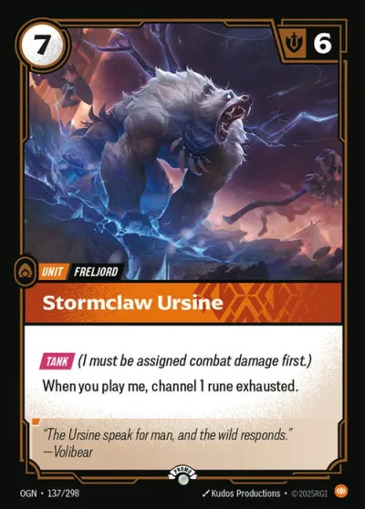 Stormclaw Ursine