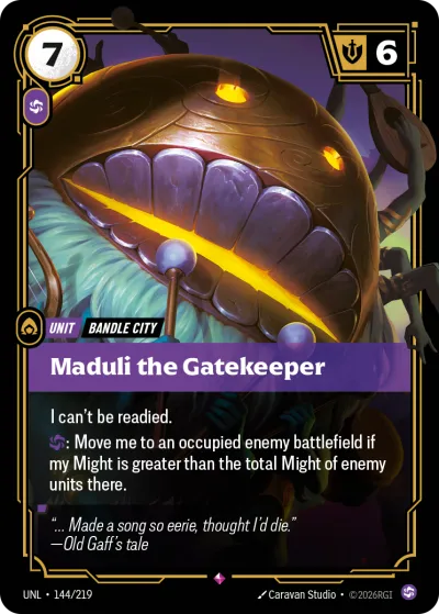 Maduli the Gatekeeper