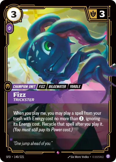 Fizz, Trickster