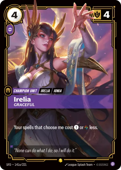 Irelia, Graceful