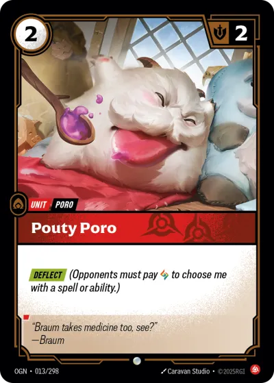 Pouty Poro