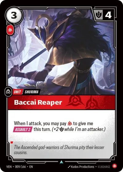 Baccai Reaper - Riftbound TCG card