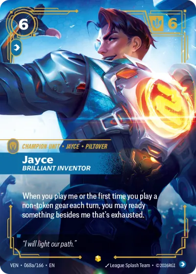 Jayce, Brilliant Inventor - Riftbound TCG card