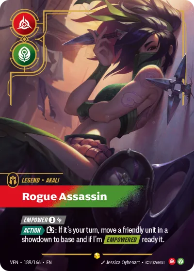 Rogue Assassin - Riftbound TCG card