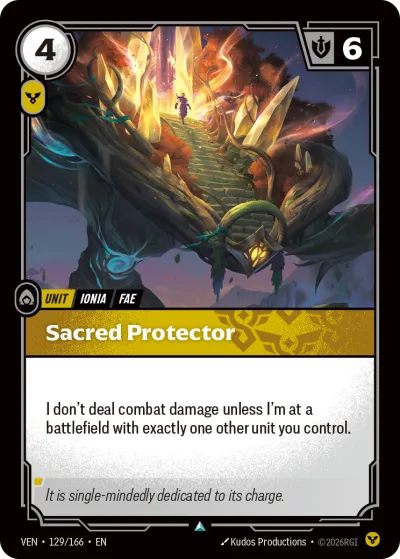 Sacred Protector - Riftbound TCG card