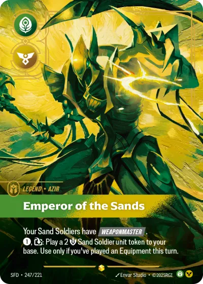 Azir, Emperor of the Sands