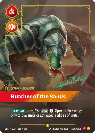 Butcher of the Sands - Riftbound TCG card