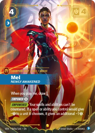 Mel, Newly Awakened - Riftbound TCG card