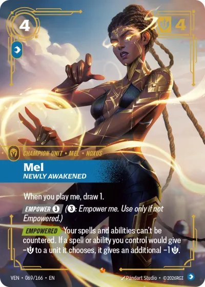 Mel, Newly Awakened - Riftbound TCG card