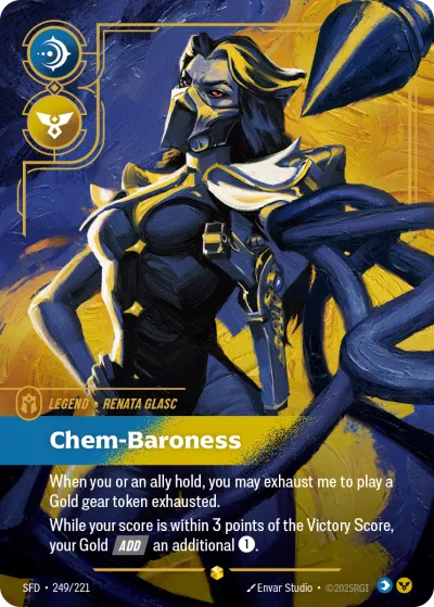 Renata Glasc, Chem-Baroness