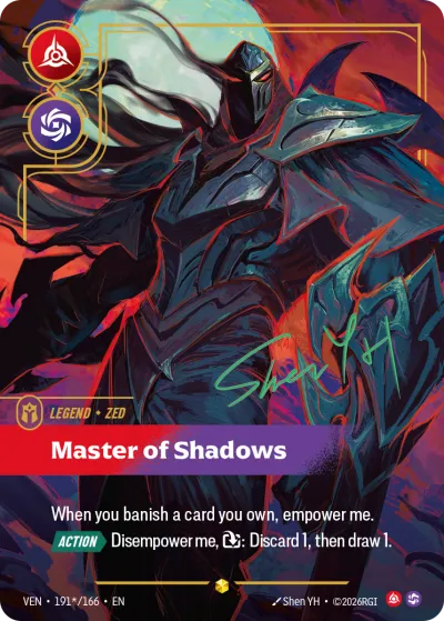 Master of Shadows - Riftbound TCG card
